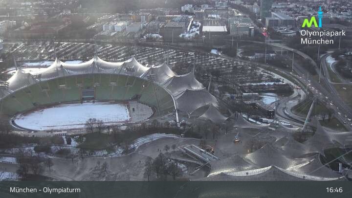 Archived image Webcam View over the Olympic Park Munich