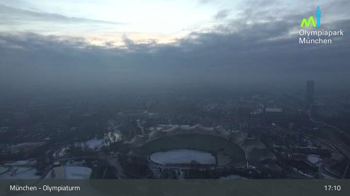 Archiv Foto Webcam München: Blick über den Olympiapark