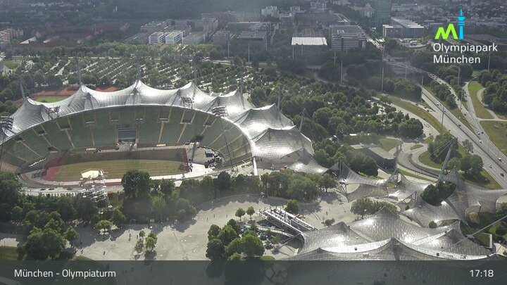 Archived image Webcam View over the Olympic Park Munich