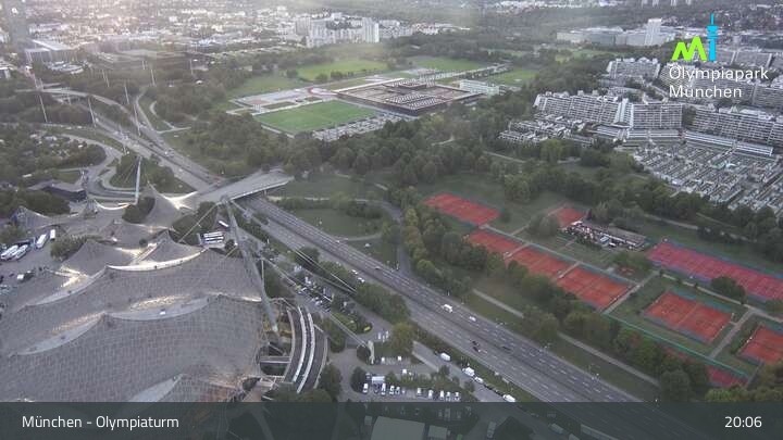 Archived image Webcam View over the Olympic Park Munich