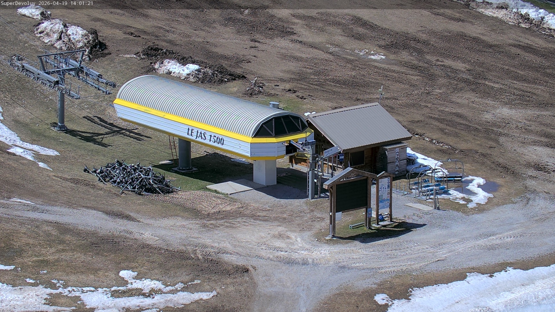 Archiv Foto Webcam Gipfel `Pic de Bure´