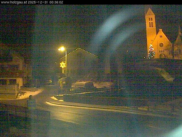 Archiv Foto Webcam Holzgau: Kirche