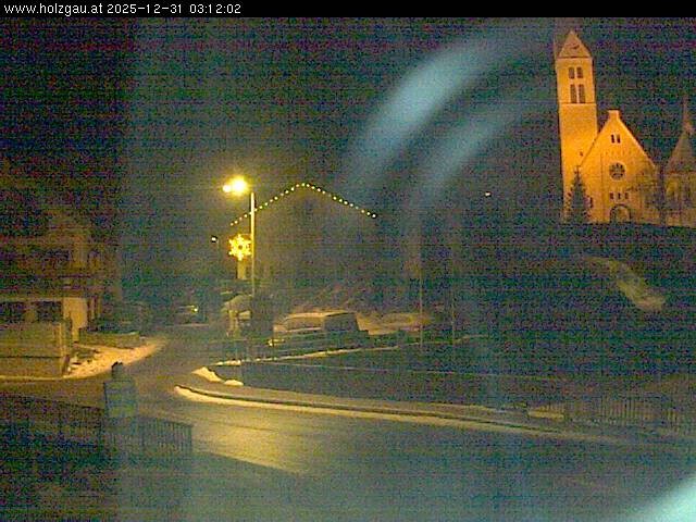 Archiv Foto Webcam Holzgau: Kirche