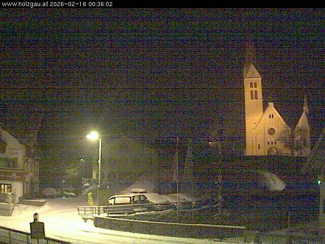 Archiv Foto Webcam Holzgau: Kirche