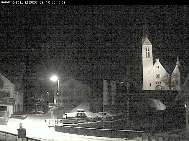 Archiv Foto Webcam Holzgau: Kirche
