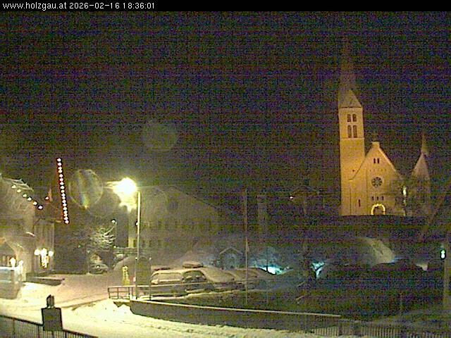 Archiv Foto Webcam Holzgau: Kirche