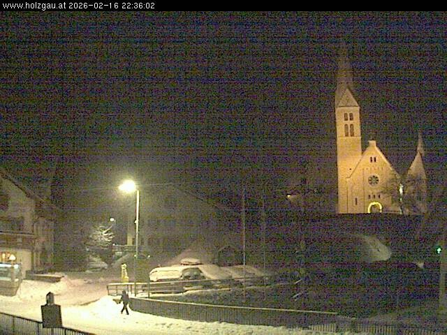 Archiv Foto Webcam Holzgau: Kirche