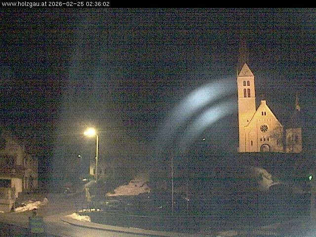 Archiv Foto Webcam Holzgau: Kirche