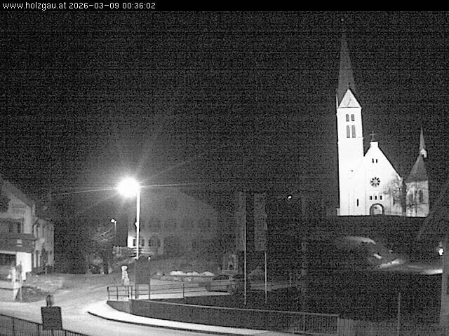 Archiv Foto Webcam Holzgau: Kirche