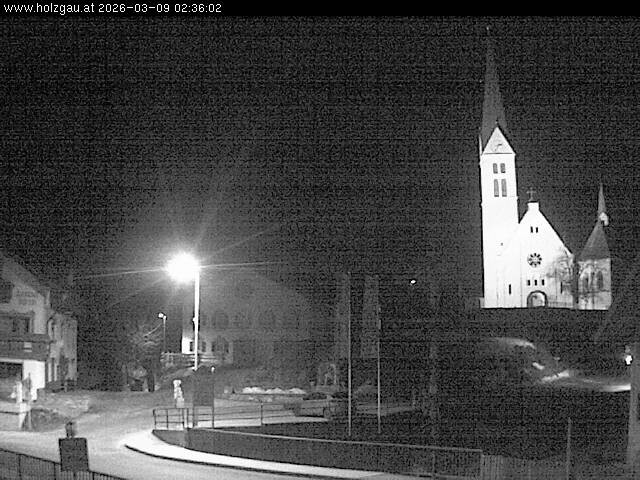 Archiv Foto Webcam Holzgau: Kirche
