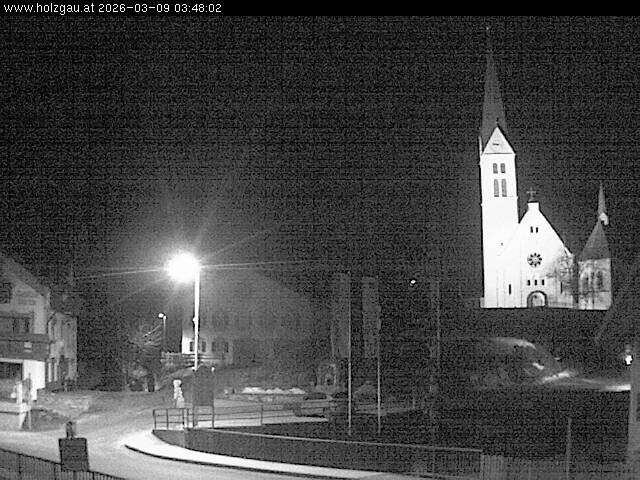 Archiv Foto Webcam Holzgau: Kirche