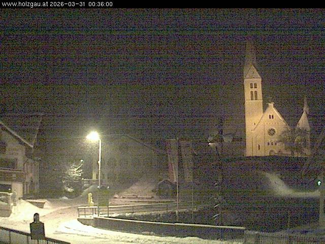Archiv Foto Webcam Holzgau: Kirche