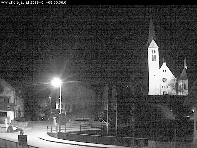 Archiv Foto Webcam Holzgau: Kirche