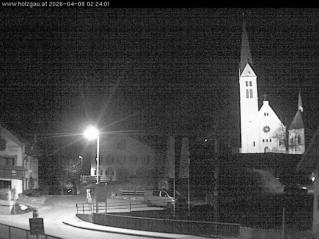 Archiv Foto Webcam Holzgau: Kirche