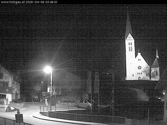 Archiv Foto Webcam Holzgau: Kirche