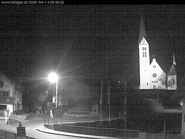 Archiv Foto Webcam Holzgau: Kirche