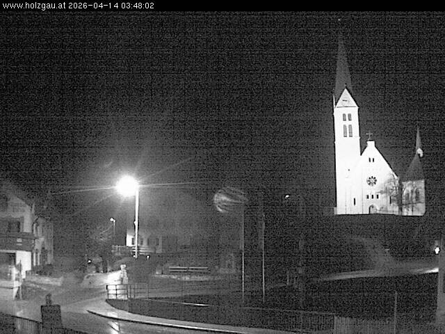 Archiv Foto Webcam Holzgau: Kirche