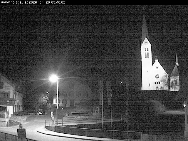 Archiv Foto Webcam Holzgau: Kirche