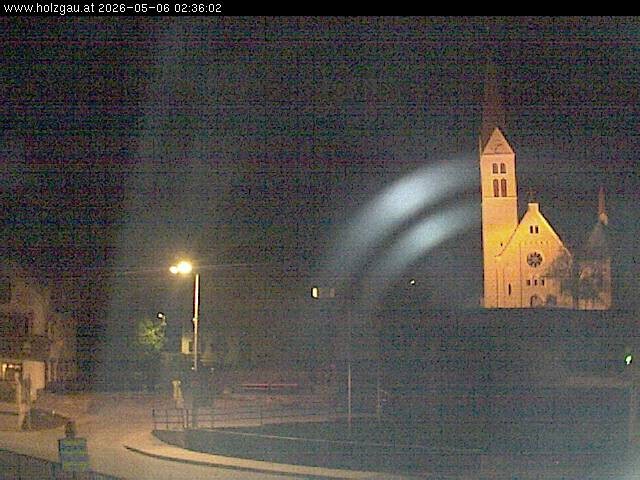 Archiv Foto Webcam Holzgau: Kirche