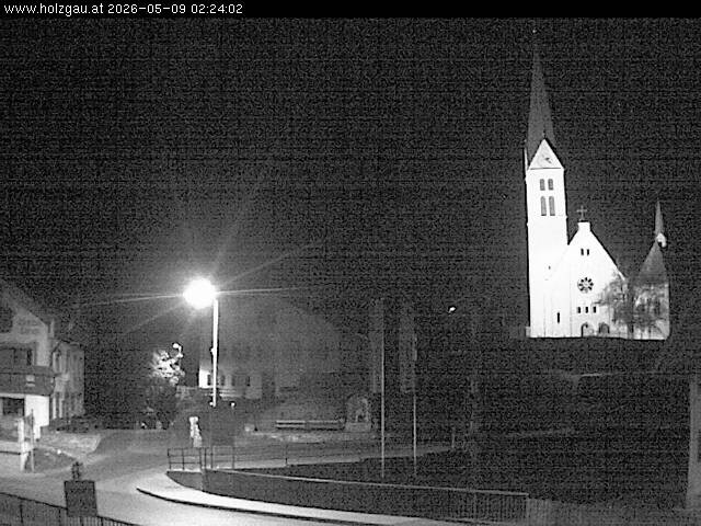 Archiv Foto Webcam Holzgau: Kirche