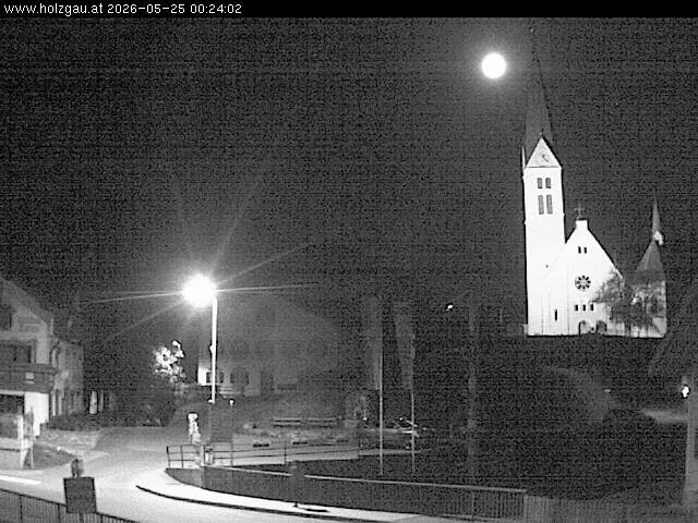 Archiv Foto Webcam Holzgau: Kirche