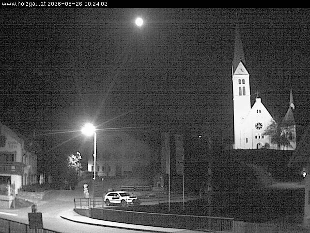 Archiv Foto Webcam Holzgau: Kirche