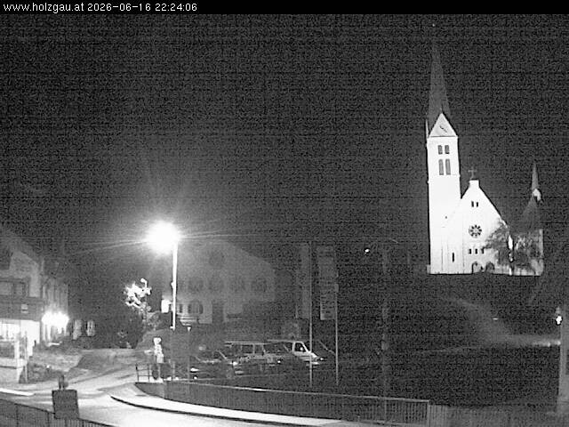 Archiv Foto Webcam Holzgau: Kirche