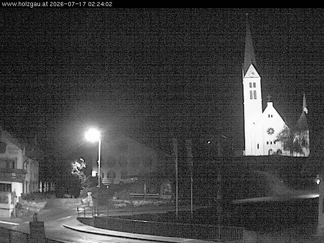 Archiv Foto Webcam Holzgau: Kirche