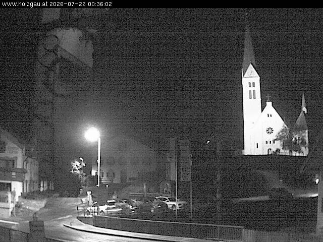 Archiv Foto Webcam Holzgau: Kirche
