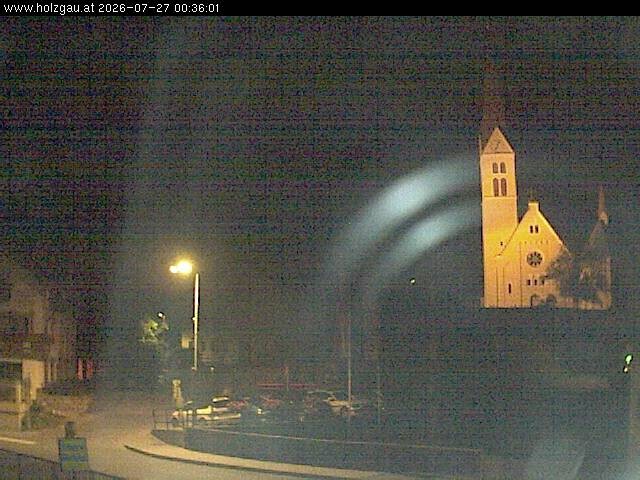 Archiv Foto Webcam Holzgau: Kirche