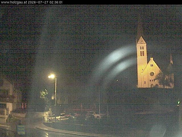 Archiv Foto Webcam Holzgau: Kirche