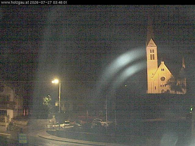 Archiv Foto Webcam Holzgau: Kirche