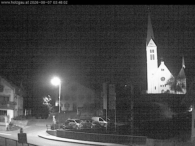 Archiv Foto Webcam Holzgau: Kirche