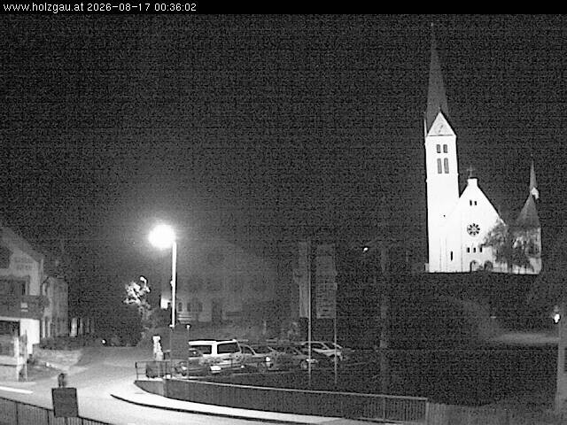 Archiv Foto Webcam Holzgau: Kirche