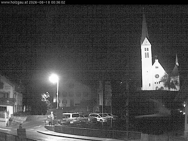 Archiv Foto Webcam Holzgau: Kirche