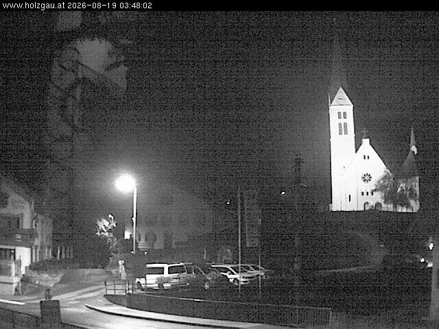 Archiv Foto Webcam Holzgau: Kirche