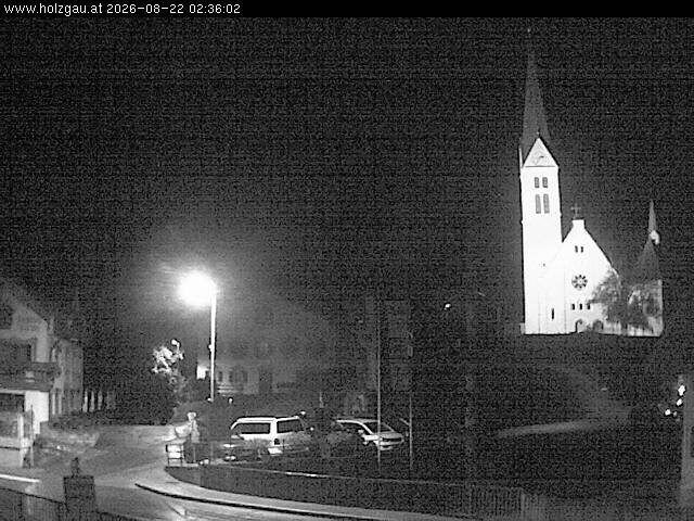 Archiv Foto Webcam Holzgau: Kirche