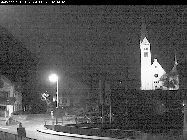 Archiv Foto Webcam Holzgau: Kirche