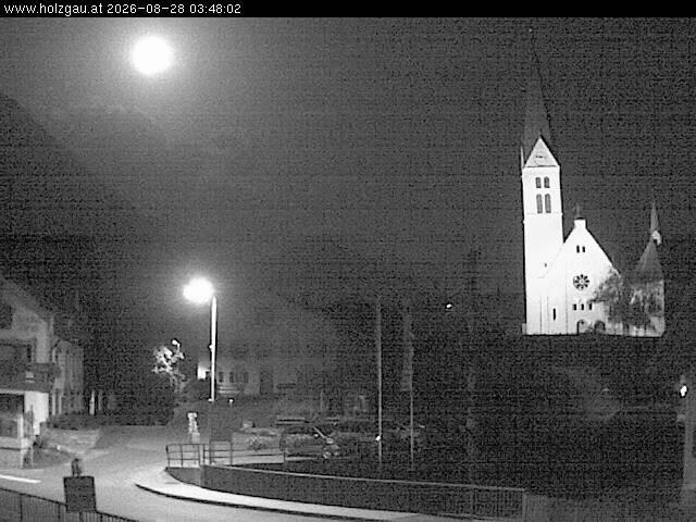 Archiv Foto Webcam Holzgau: Kirche