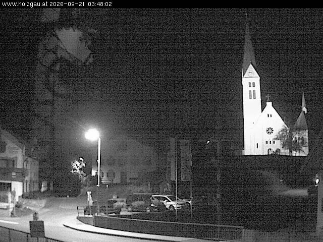 Archiv Foto Webcam Holzgau: Kirche
