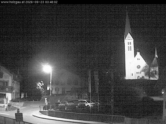 Archiv Foto Webcam Holzgau: Kirche