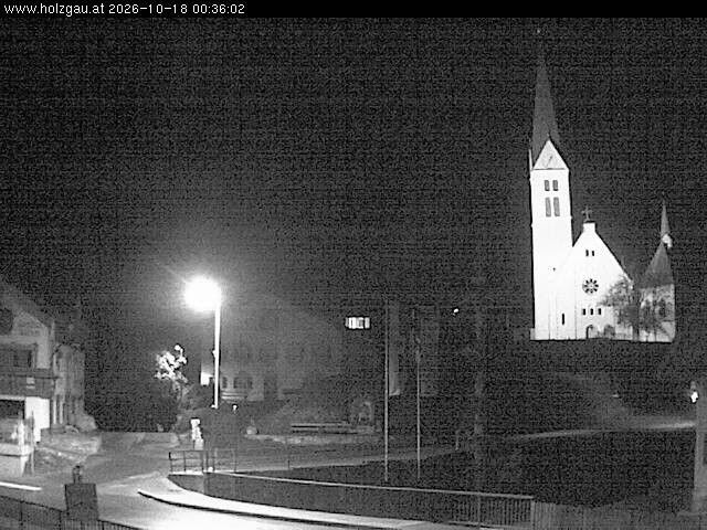 Archiv Foto Webcam Holzgau: Kirche
