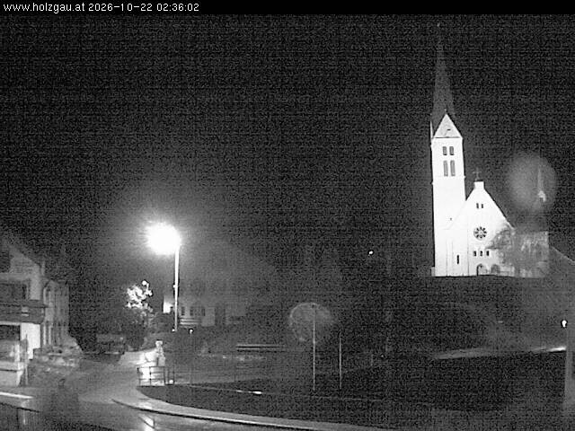 Archiv Foto Webcam Holzgau: Kirche