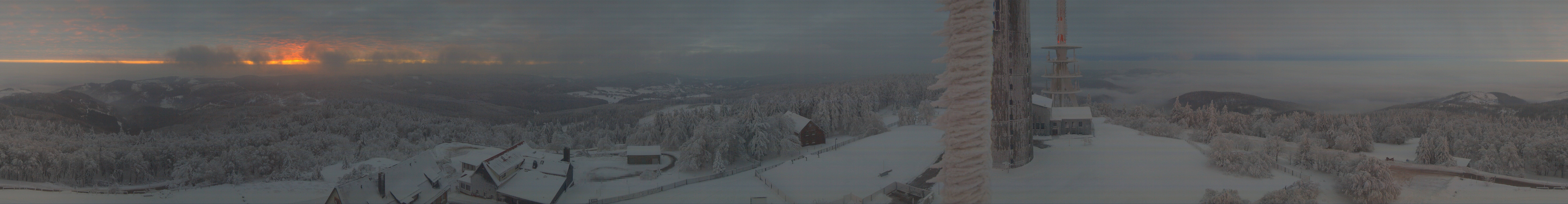 Archiv Foto Webcam Panorama Großer Inselsberg - Rennsteig