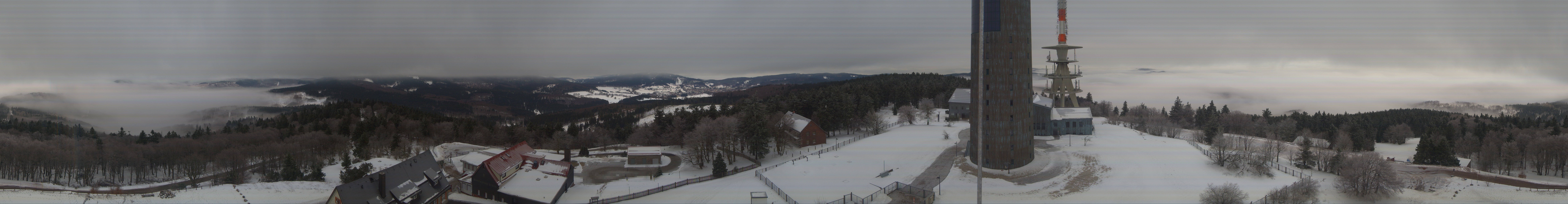 Archiv Foto Webcam Panorama Großer Inselsberg - Rennsteig