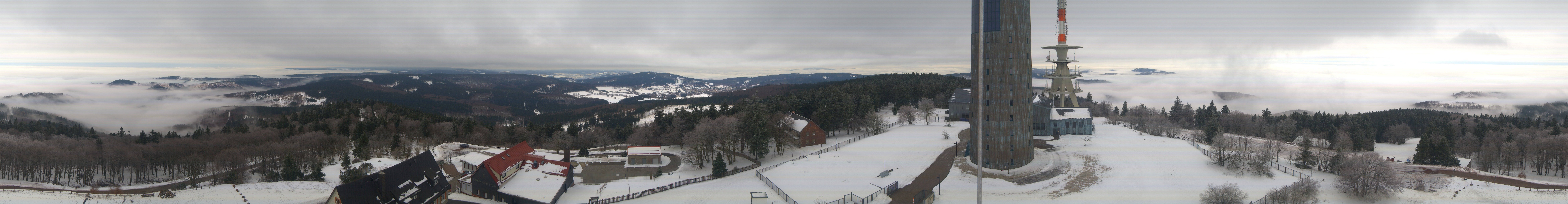 Archiv Foto Webcam Panorama Großer Inselsberg - Rennsteig