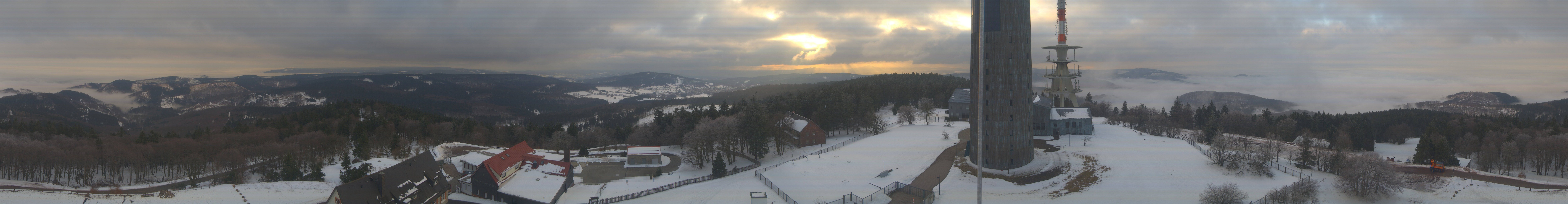 Archiv Foto Webcam Panorama Großer Inselsberg - Rennsteig