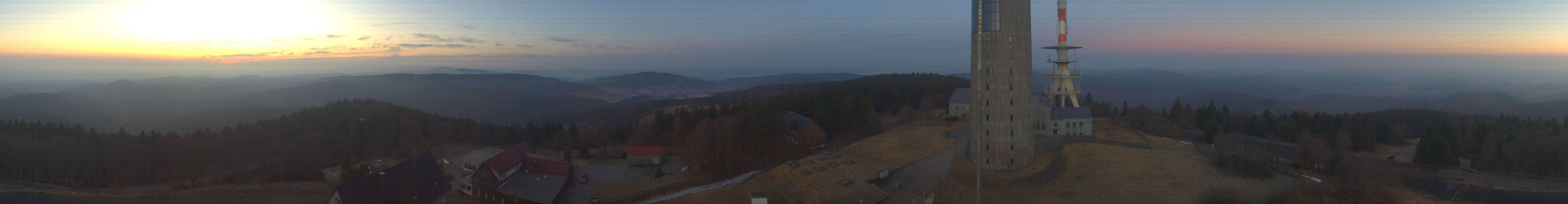 Archiv Foto Webcam Panorama Großer Inselsberg - Rennsteig