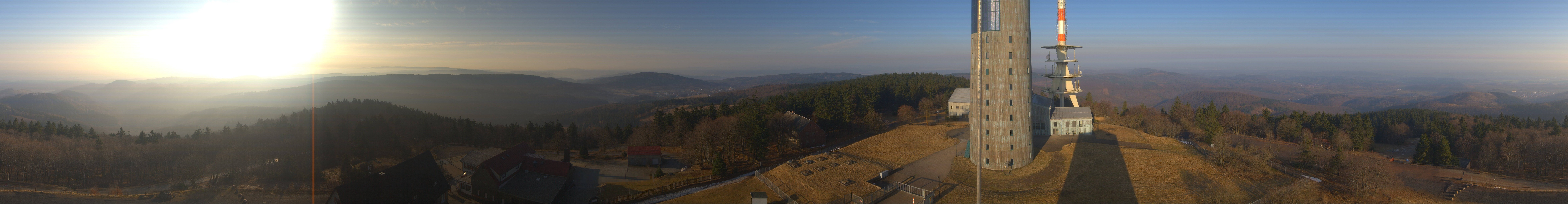 Archiv Foto Webcam Panorama Großer Inselsberg - Rennsteig