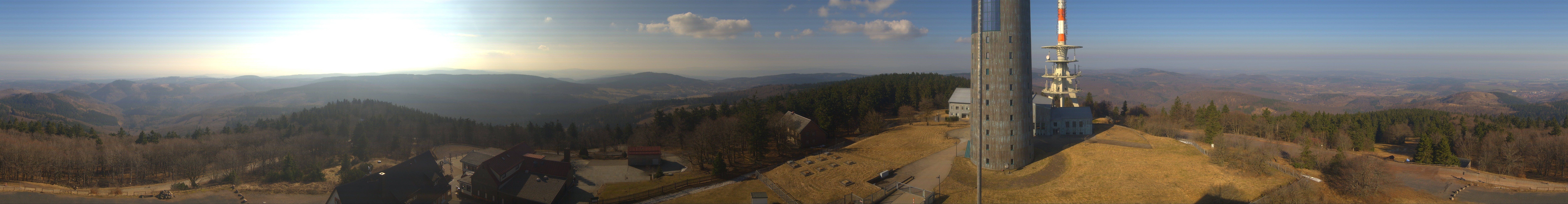 Archiv Foto Webcam Panorama Großer Inselsberg - Rennsteig